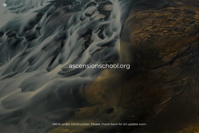 Ascension School website