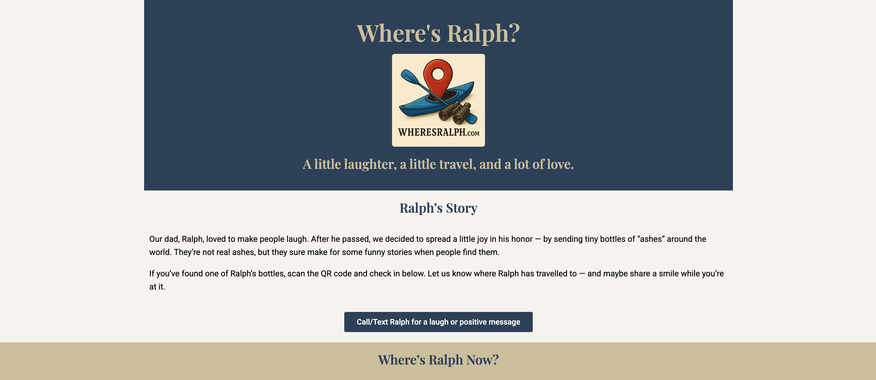 Where's Ralph website